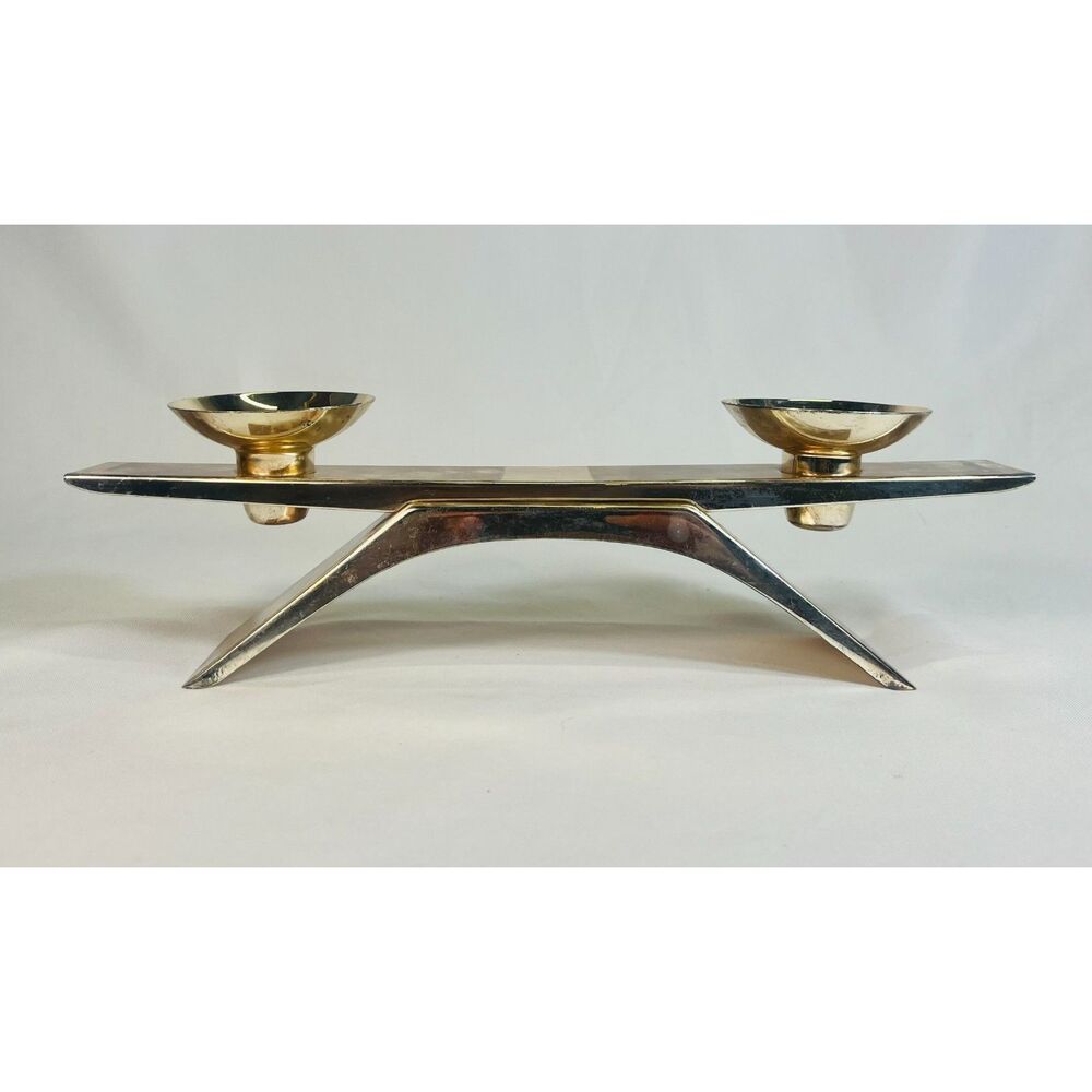 WMF IKORA#4880 Double Candlestick Candle Holder